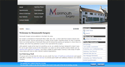 Desktop Screenshot of monmouthsurgery.co.uk